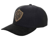 Nintendo Legend of Zelda Hylian Shield Brass Metal Badge Adjustable Snapback Hat