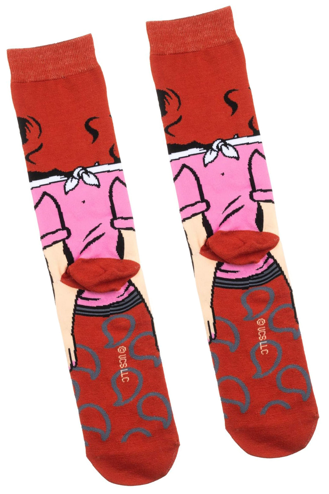 The Breakfast Club Teen Movie Claire Standish 360 Character Collection Crew Socks