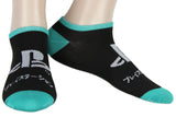PlayStation Adult Logo  Controller 3 Pack No Show Ankle Socks
