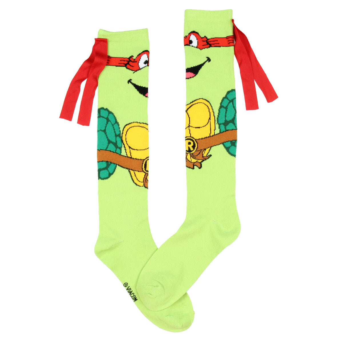 Teenage Mutant Ninja Turtles Character Mask Knee High Socks