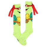 Teenage Mutant Ninja Turtles Character Mask Knee High Socks