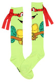 Teenage Mutant Ninja Turtles Character Mask Knee High Socks