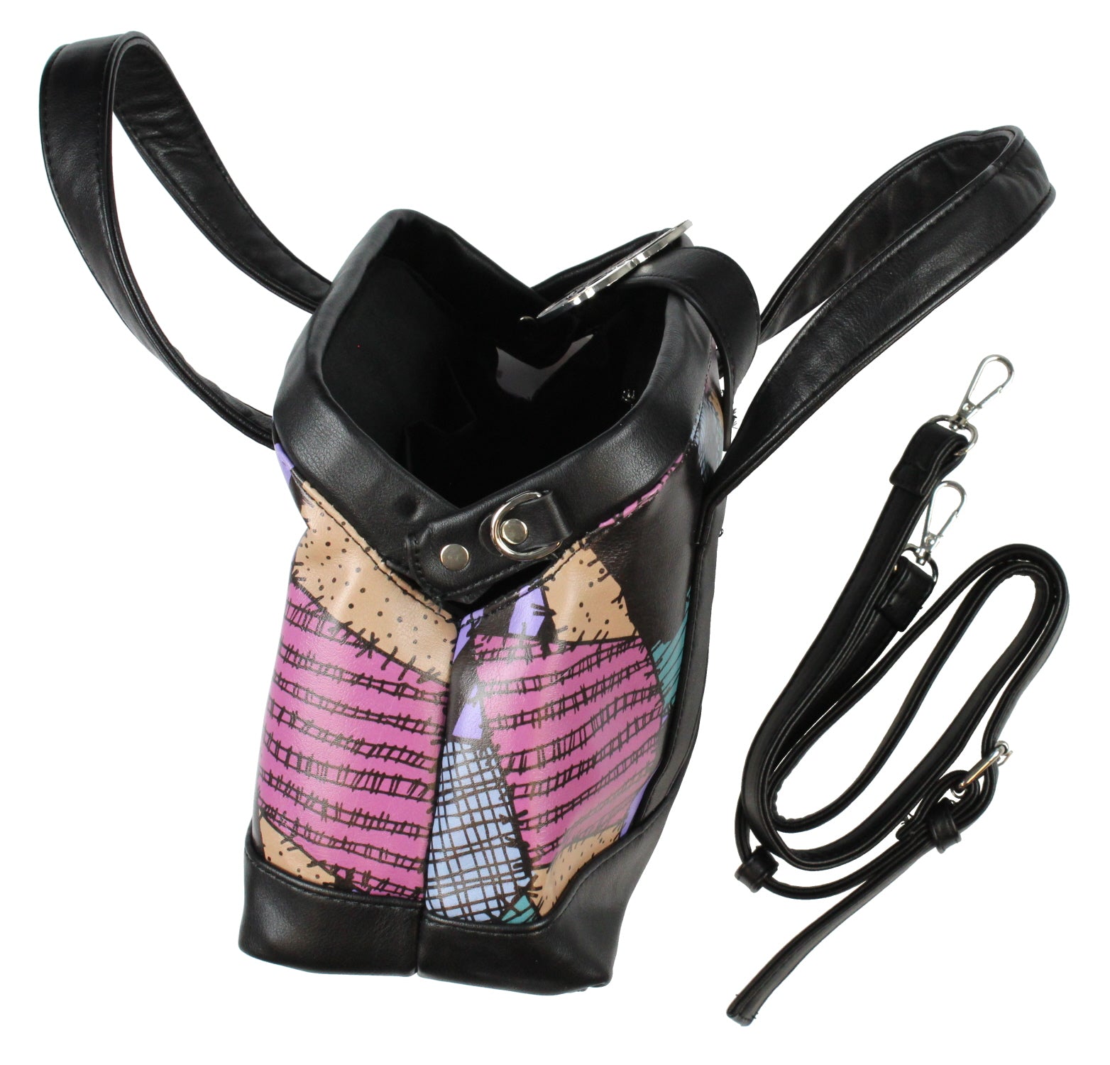 Nightmare Before Christmas Sally Stitched Dress Handbag Crossbody Purse