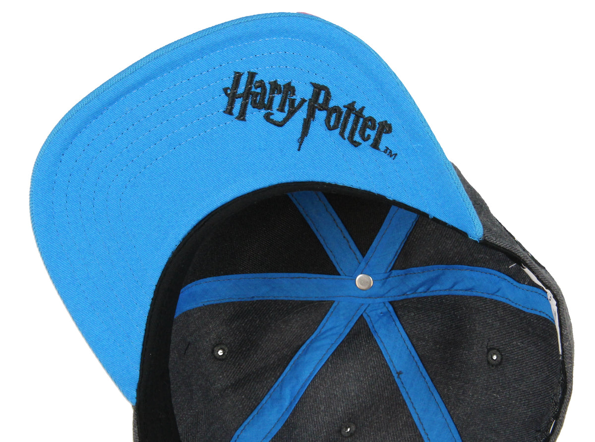Harry Potter Ravenclaw Embroidered House Crest Adjustable Snapback Hat Cap