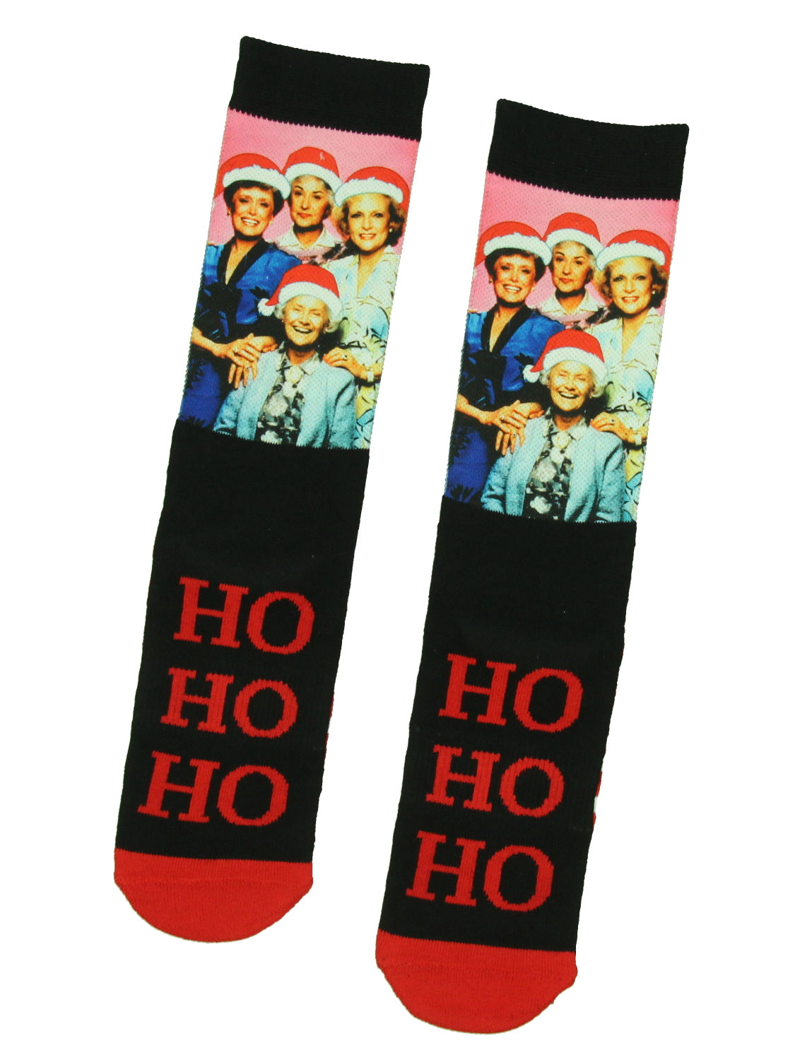 The Golden Girls Socks Christmas Holiday Sublimated Crew Socks 1 Pair