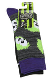 Beetlejuice Socks Adult Unisex Crew Socks 2 Pack