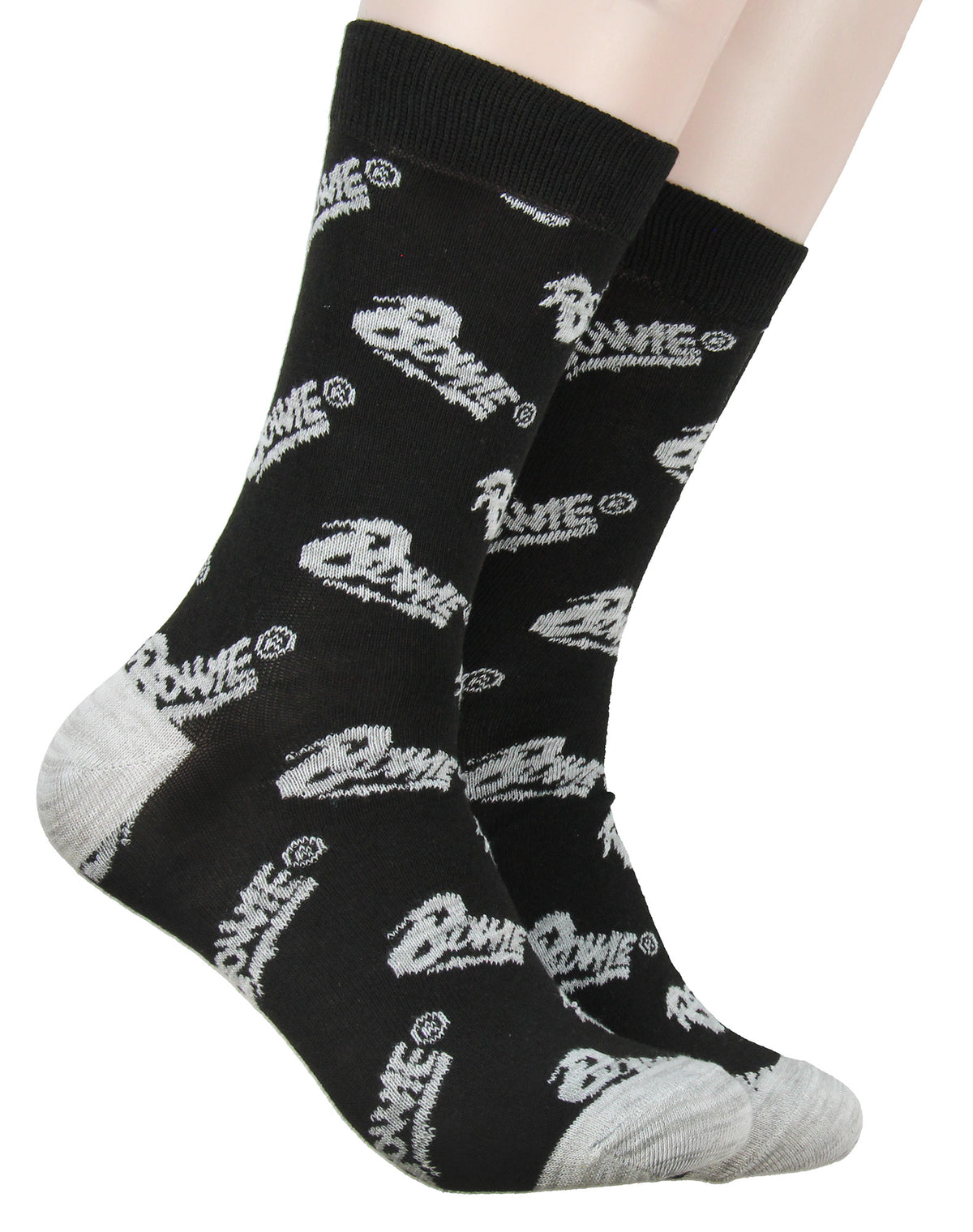 David Bowie Music Unisex 2 Pack Crew Socks