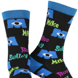 Disney Monsters Inc. Logo Crew Socks 1 Pair