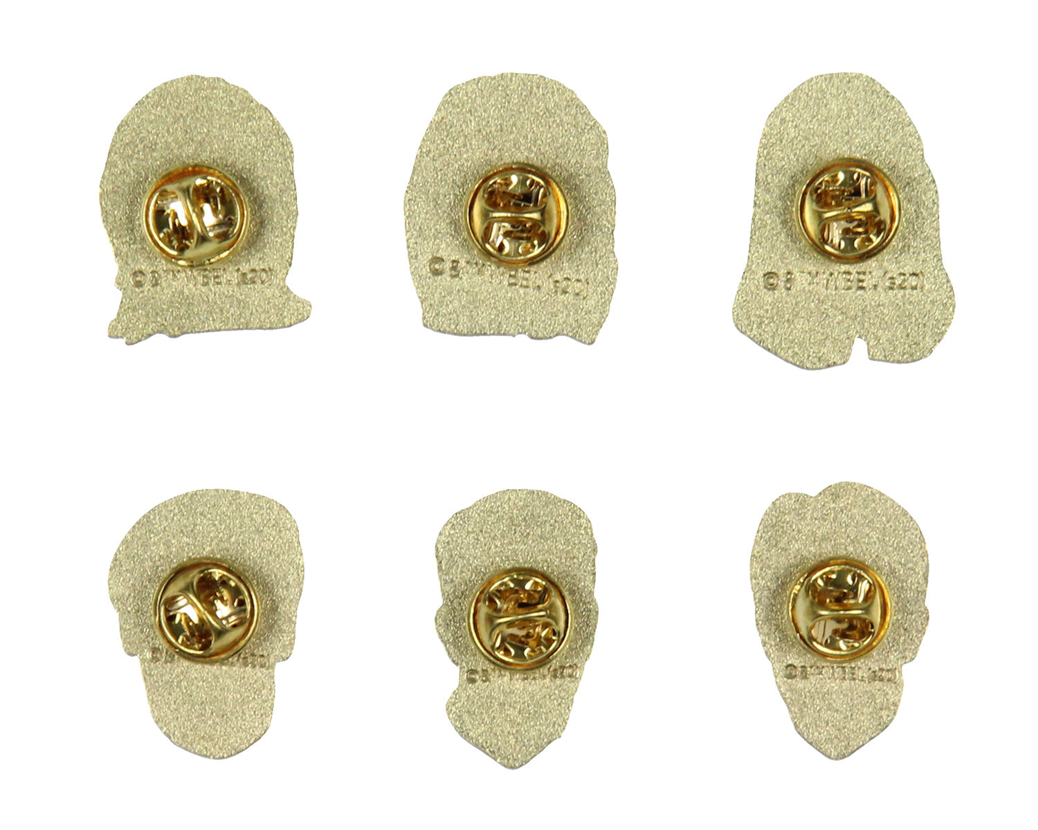 Friends Television Show Character Faces 6-Piece Enamel Pin Set