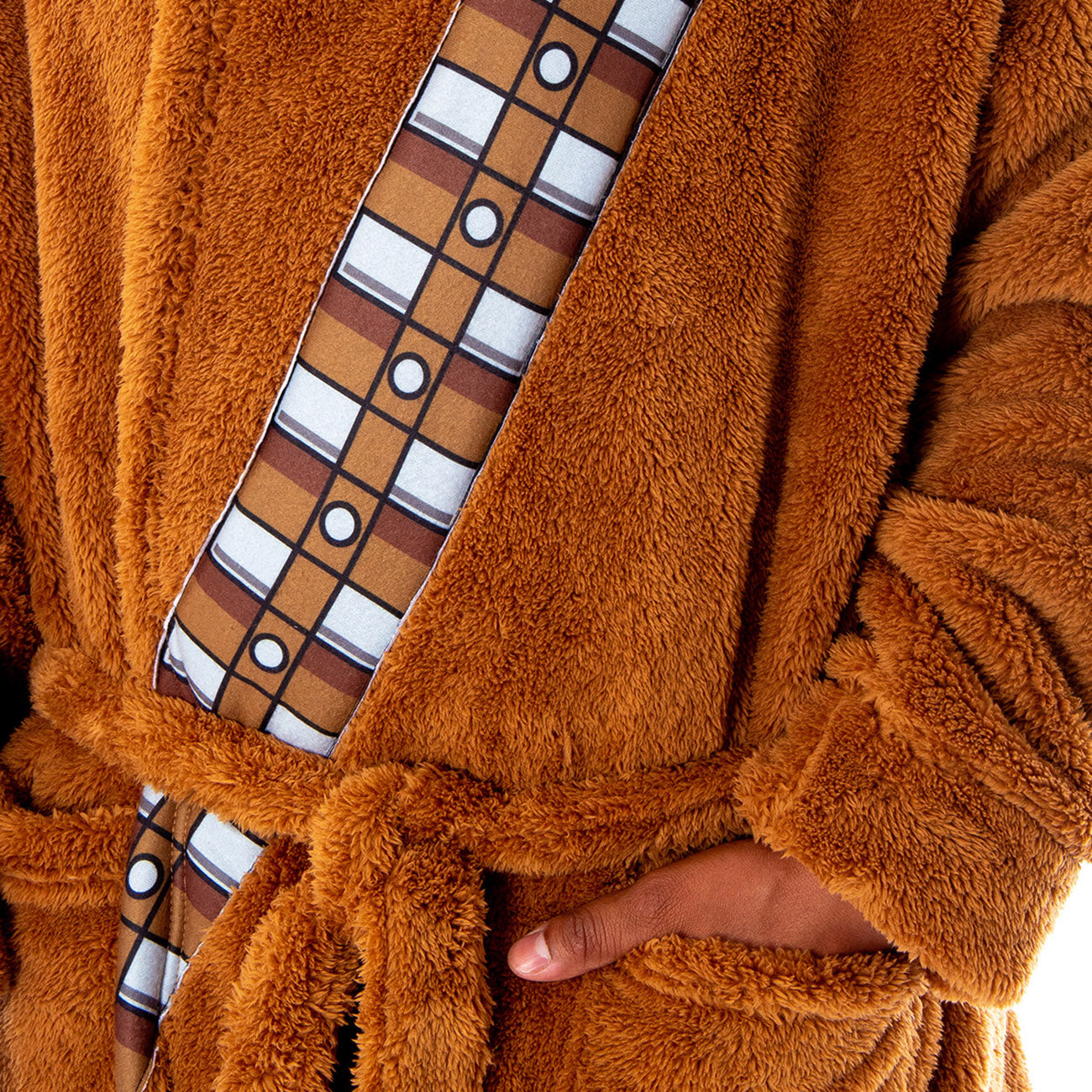 Star Wars Chewbacca Robe Costume Fleece Plush Chewie Chewbacca Bathrobe
