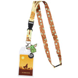 Star Wars The Mandalorian Mando and The Child at Dusk Lanyard ID Holder