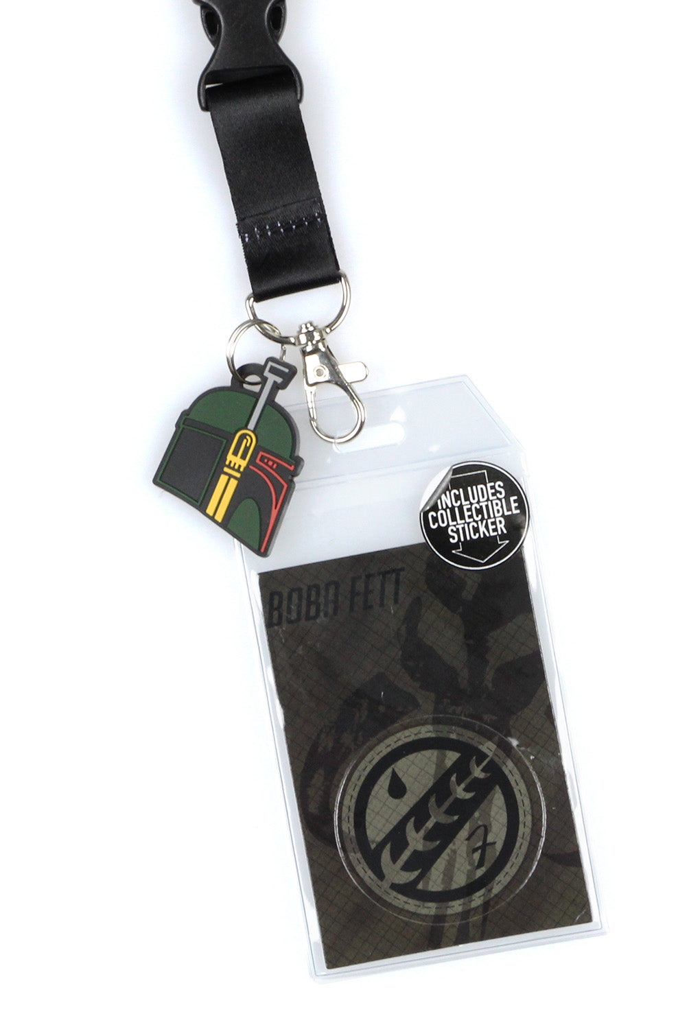Star Wars Boba Fett Bounty Hunter Suit Up Lanyard ID Badge Holder
