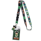 Hunter x Hunter Anime ID Badge Holder Lanyard w/ Gon Rubber Pendant And Sticker