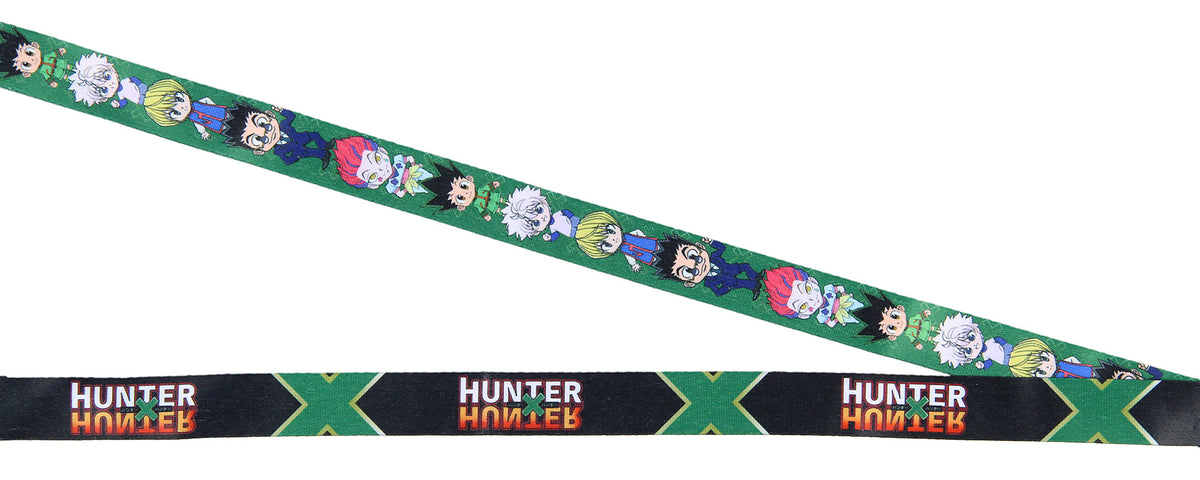 Hunter x Hunter Anime ID Badge Holder Lanyard w/ Gon Pendant And Sticker