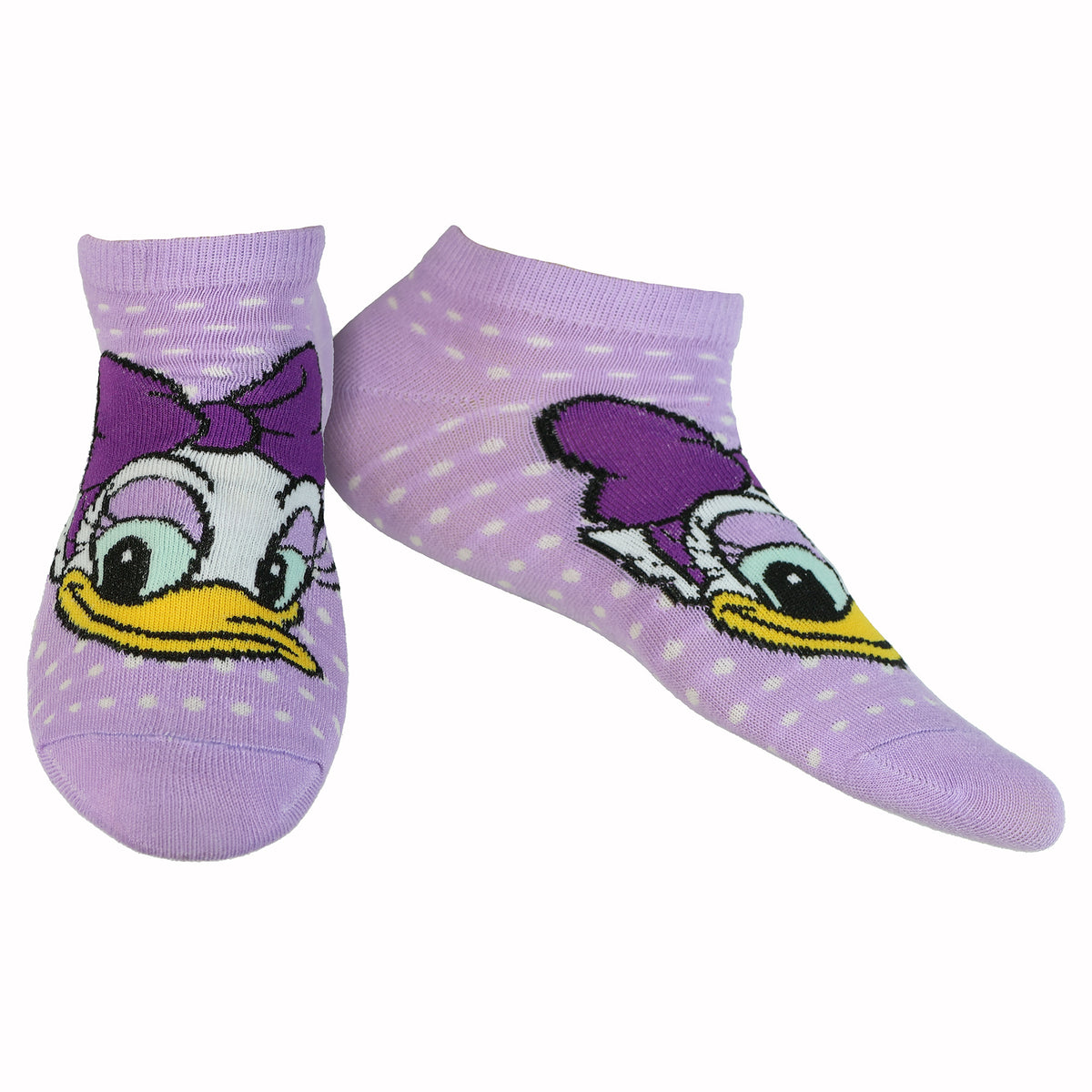 Disney Mickey Mouse & Friends Girls' 5-Pack No Show Ankle Socks, OSFM