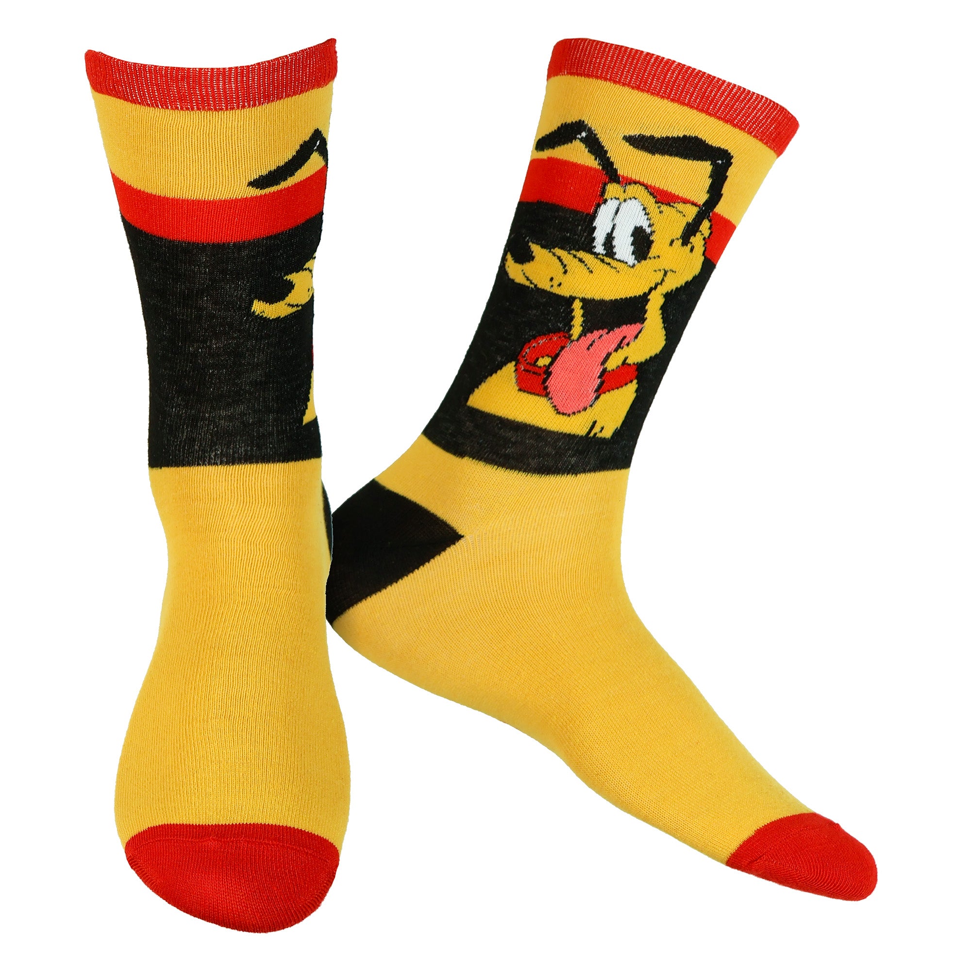 Disney Mickey & Friends Socks Mickey Mouse Men's 5 Pair Crew Sock OSFM