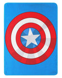 Northwest Avengers Micro Raschel Throw Blanket, 46" x 60", The Shield