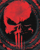 Northwest Marvel's Punisher, 'Center Target' Woven Tapestry Throw Blanket 48" x 60"