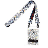 Friends TV Show Icons Lanyard ID Badge Holder w/ Collectible Sticker
