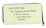 Harry Potter Womens Wallet | Potter Hogwarts Letter Wax Seal Zip Around Wallet