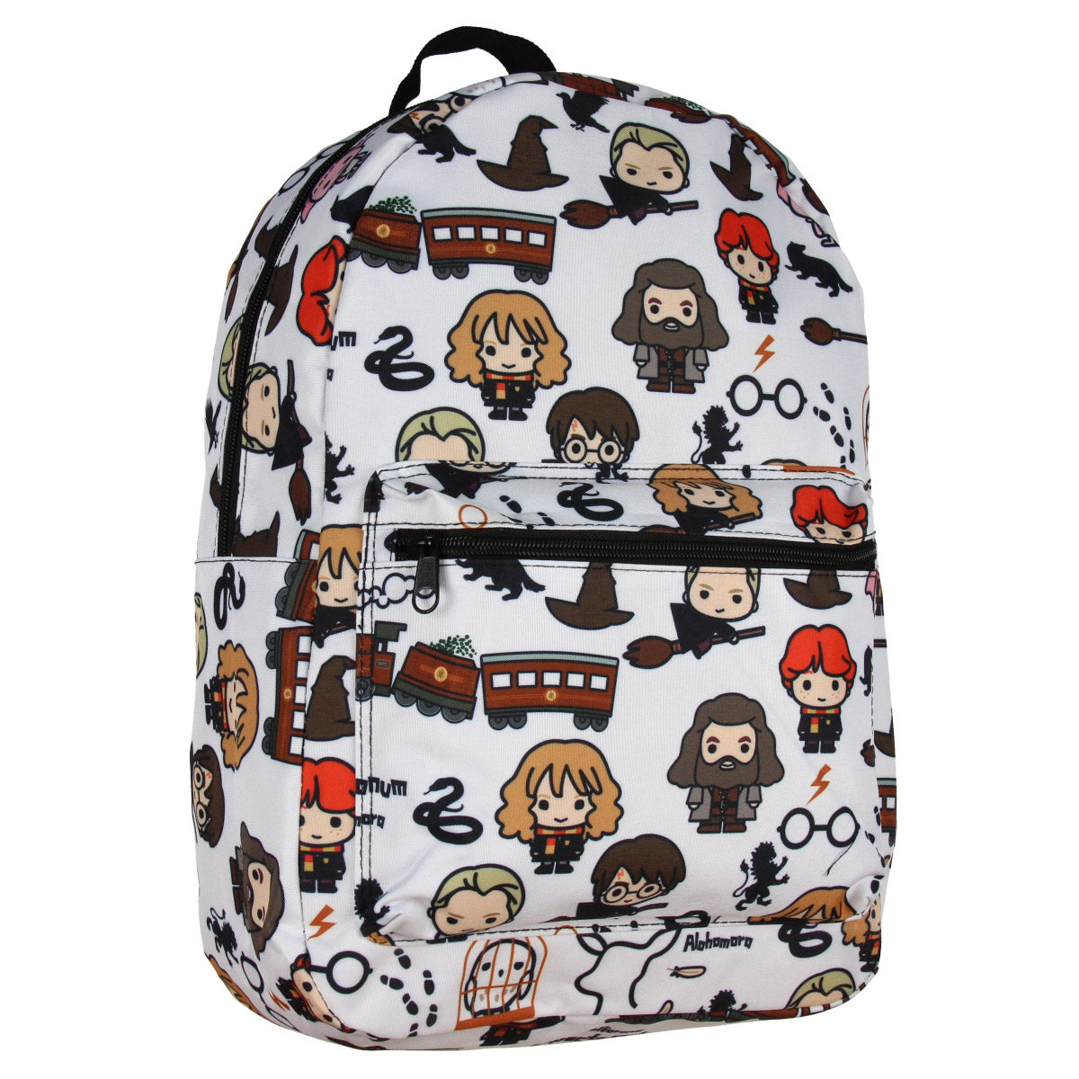Harry Potter Laptop Backpack Chibi Characters Art Sublimated School Bag 17"