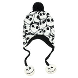 Nightmare Before Christmas Jack Skellington Allover Print Laplander Beanie