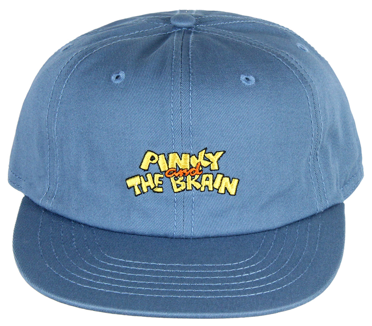 Animaniacs Pinky And The Brain Embroidered Logo Adjustable Closure Dad Hat Cap