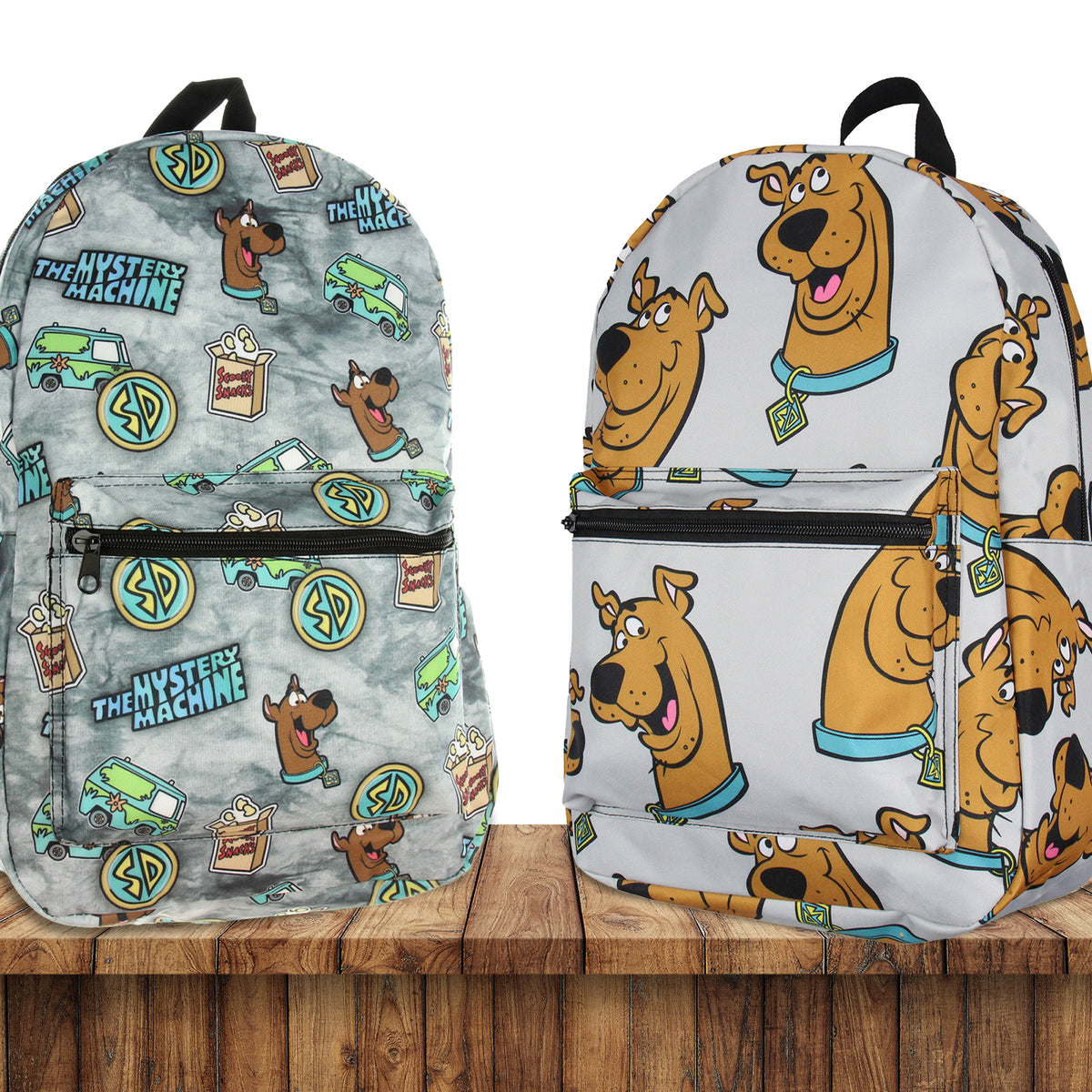 Scooby Doo Backpack Mystery Machine Head Print