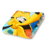 Disney's Mickey' Mouse Clubhouse, "4 Ever" Super Plush Throw Blanket, 46" x 60", Multi Color