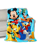 Disney's Mickey' Mouse Clubhouse, "4 Ever" Super Plush Throw Blanket, 46" x 60", Multi Color