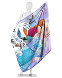 Northwest Frozen, Snow Hugs Micro Raschel, 46" x 60" Throw Blanket