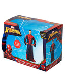 Northwest Spider-Man Spidey Webs Adult Silk Touch Comfy Throw Blanket with Sleeves, 48" x 72"