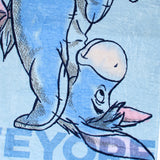 Disney Winnie The Pooh Eeyore Handstand Micro Raschel Fleece Throw Blanket