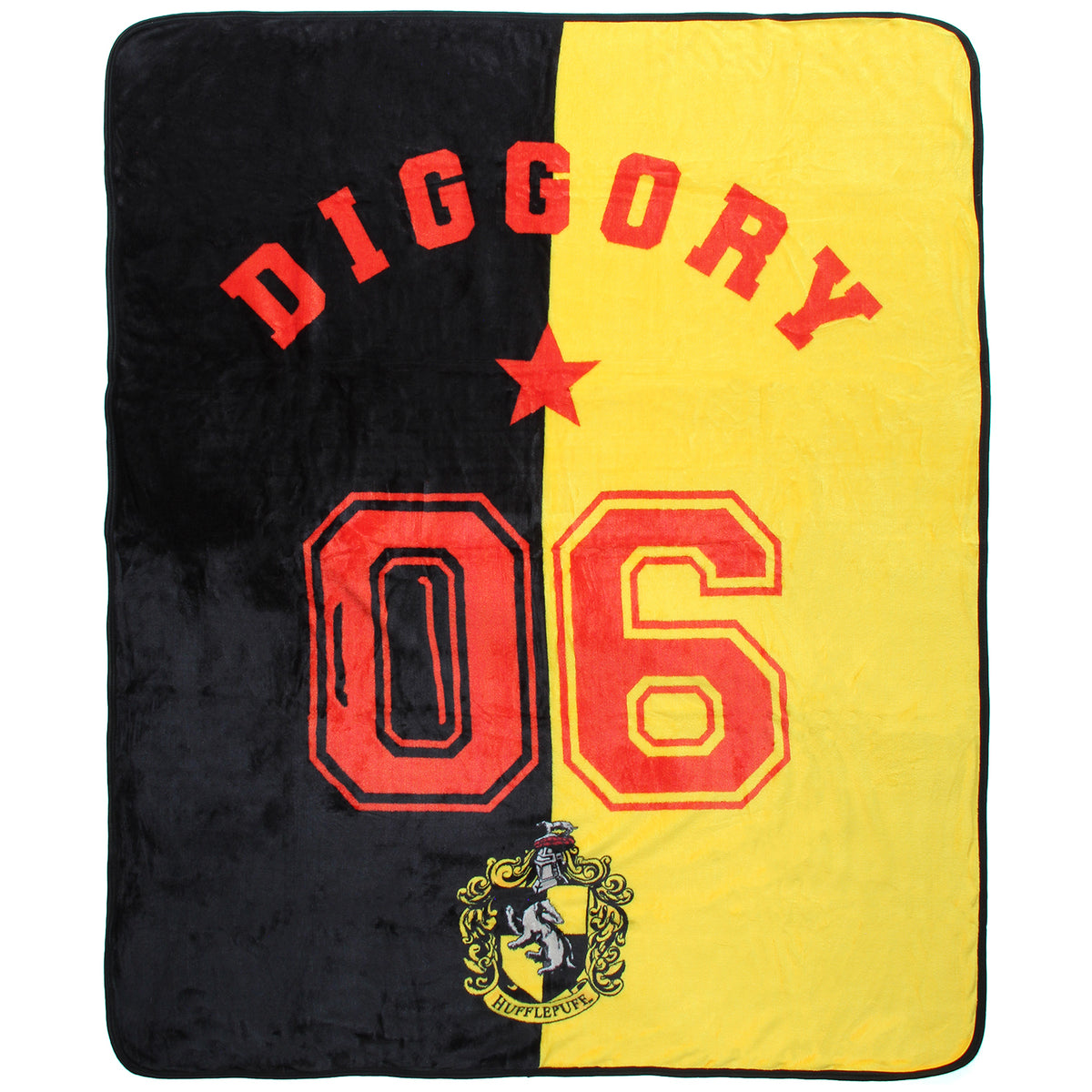 Harry Potter Cedric Diggory Hufflepuff Silk Touch Throw Blanket 50" x 60"
