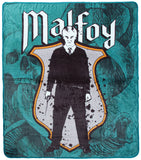 Harry Potter Draco Malfoy Character Silk Touch Throw Blanket 50" x 60"