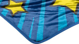 Pokemon Pikachu Light Beams and Stars Throw Blanket 46"x 60" Soft Fleece Blanket