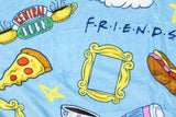 Friends TV Show Series s Allover Design Logo Plush Throw Blanket 46' x 60'