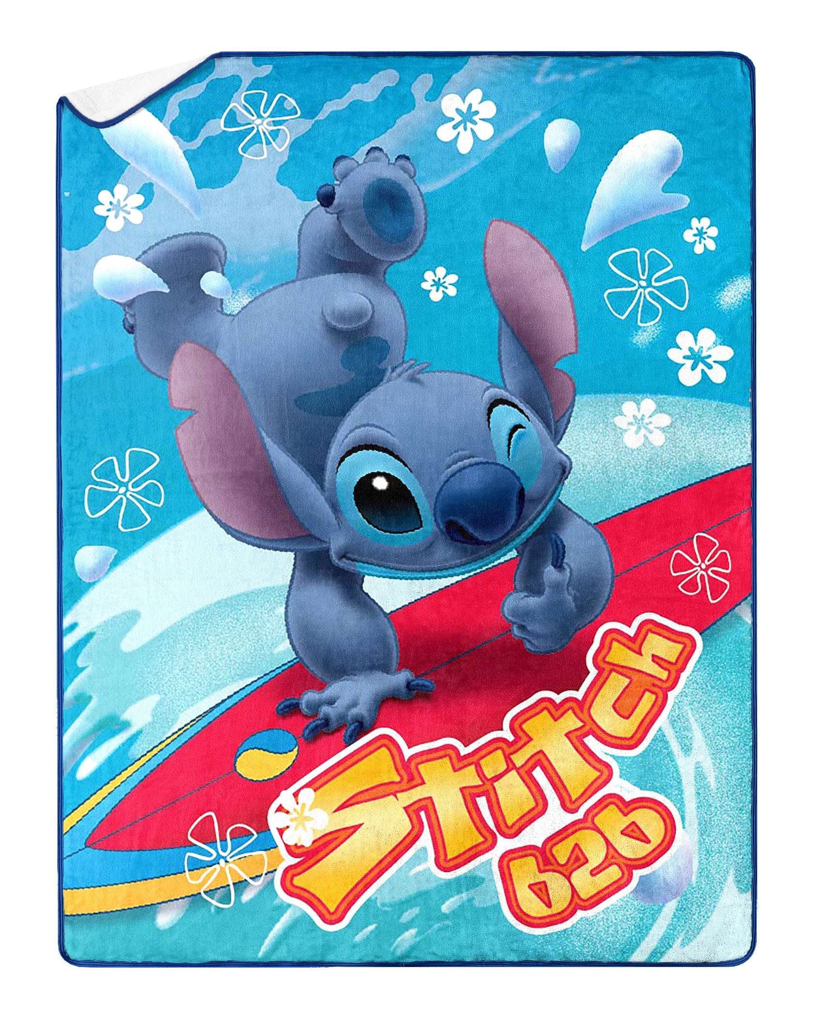 Disney Sitich Blanket Stitch 626 Double Sided Silk Touch Lap Blanket 46" x 60"