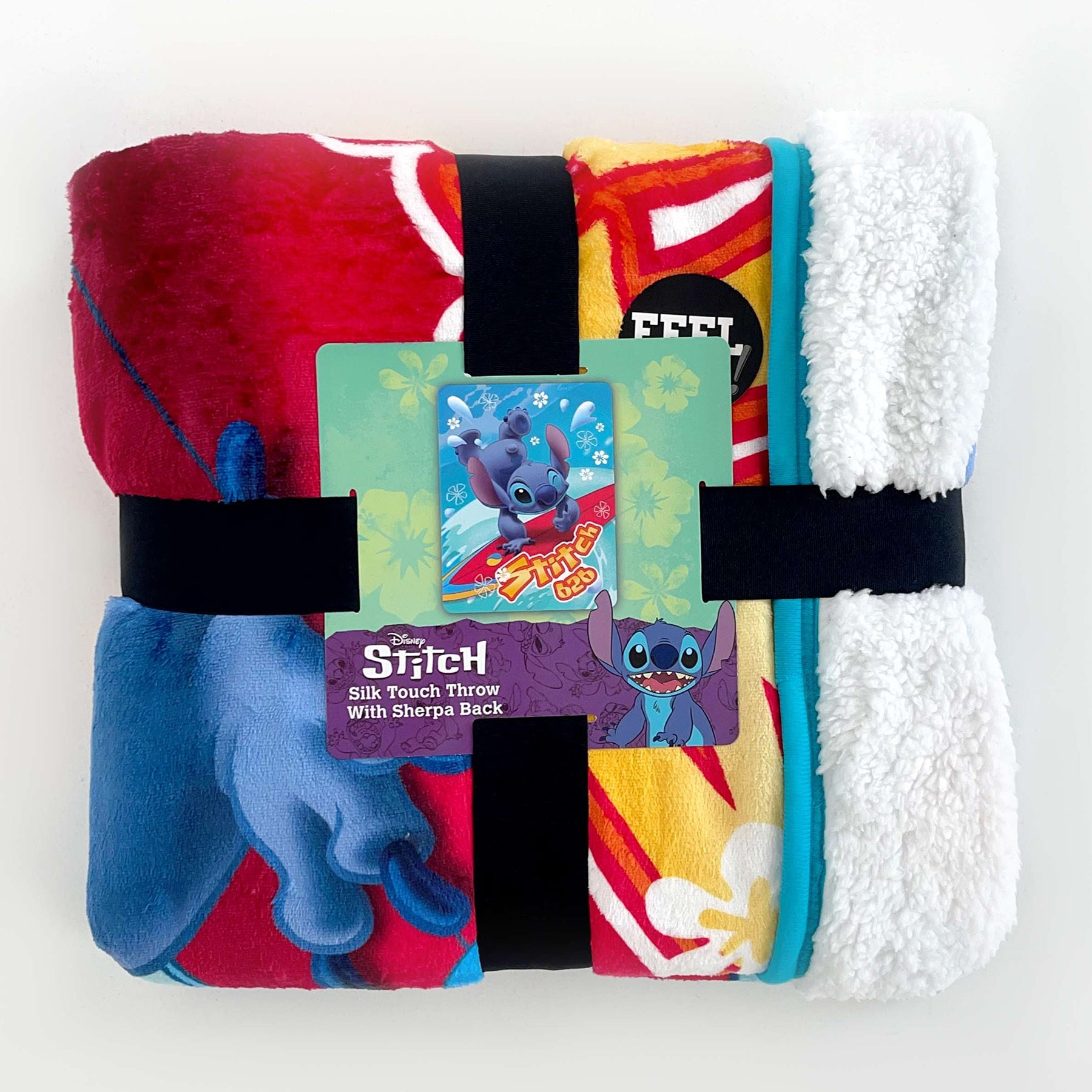 Disney Sitich Blanket Stitch 626 Double Sided Silk Touch Lap Blanket 46" x 60"