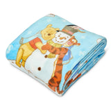 Northwest Winnie The Pooh Silk Touch Throw Blanket, 50" x 70", Winter Hugs