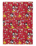Northwest Mickey Mouse Silk Touch Throw Blanket, 50" x 70", I Love Us