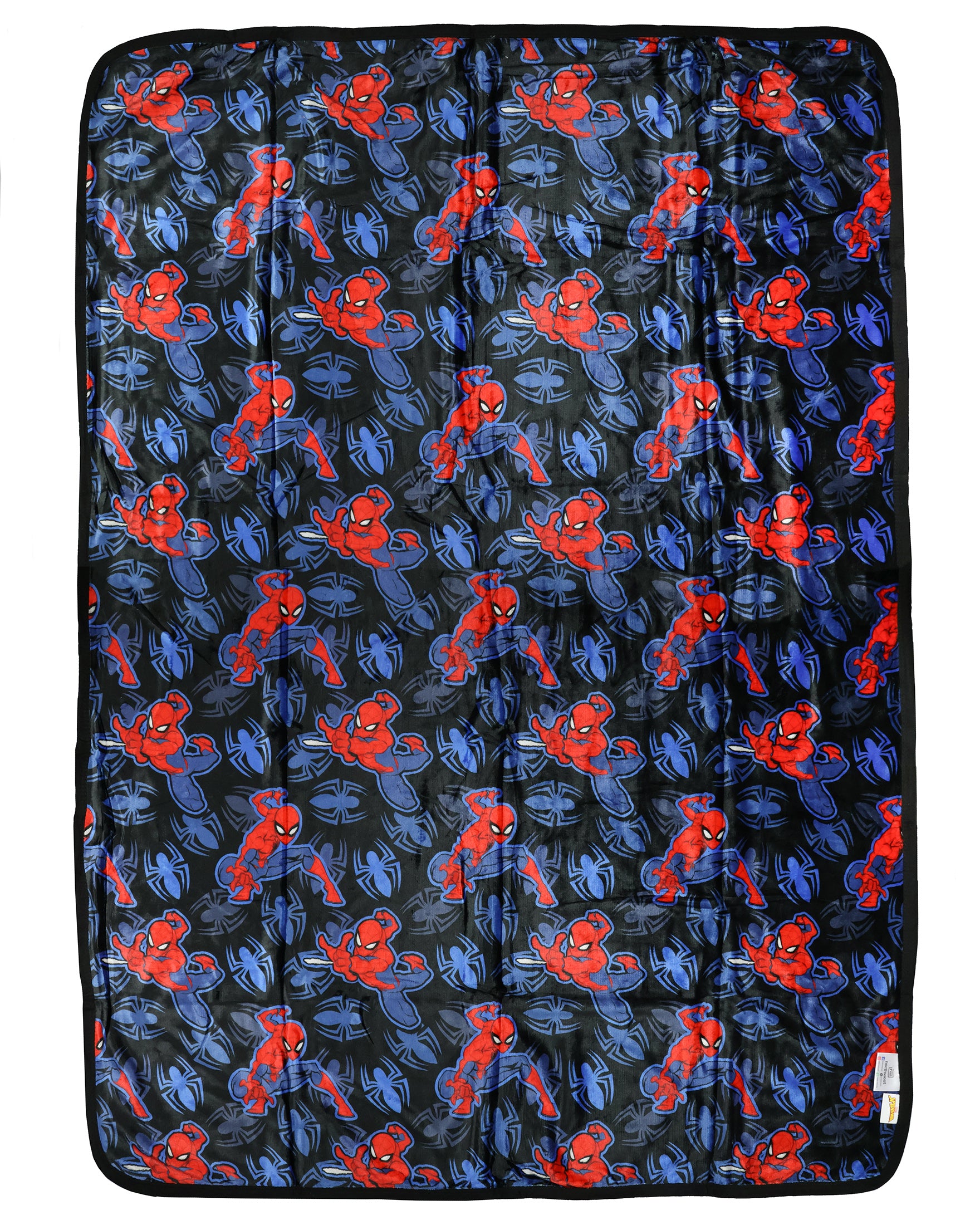 Marvel Spider-Man Blanket Web-Slinger Double-Sided Silk Touch Throw