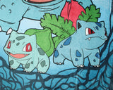 Pokemon Bulbasaur Evolutions Throw Blanket 46" x 60" Soft Fleece Throw Blanket