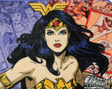 DC Comics Wonder Woman Action Comic Pages 46"x60" Fleece Throw Blanket