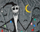 Nightmare Before Christmas Sandy Claus Jack 46"x60" Fleece Throw Blanket