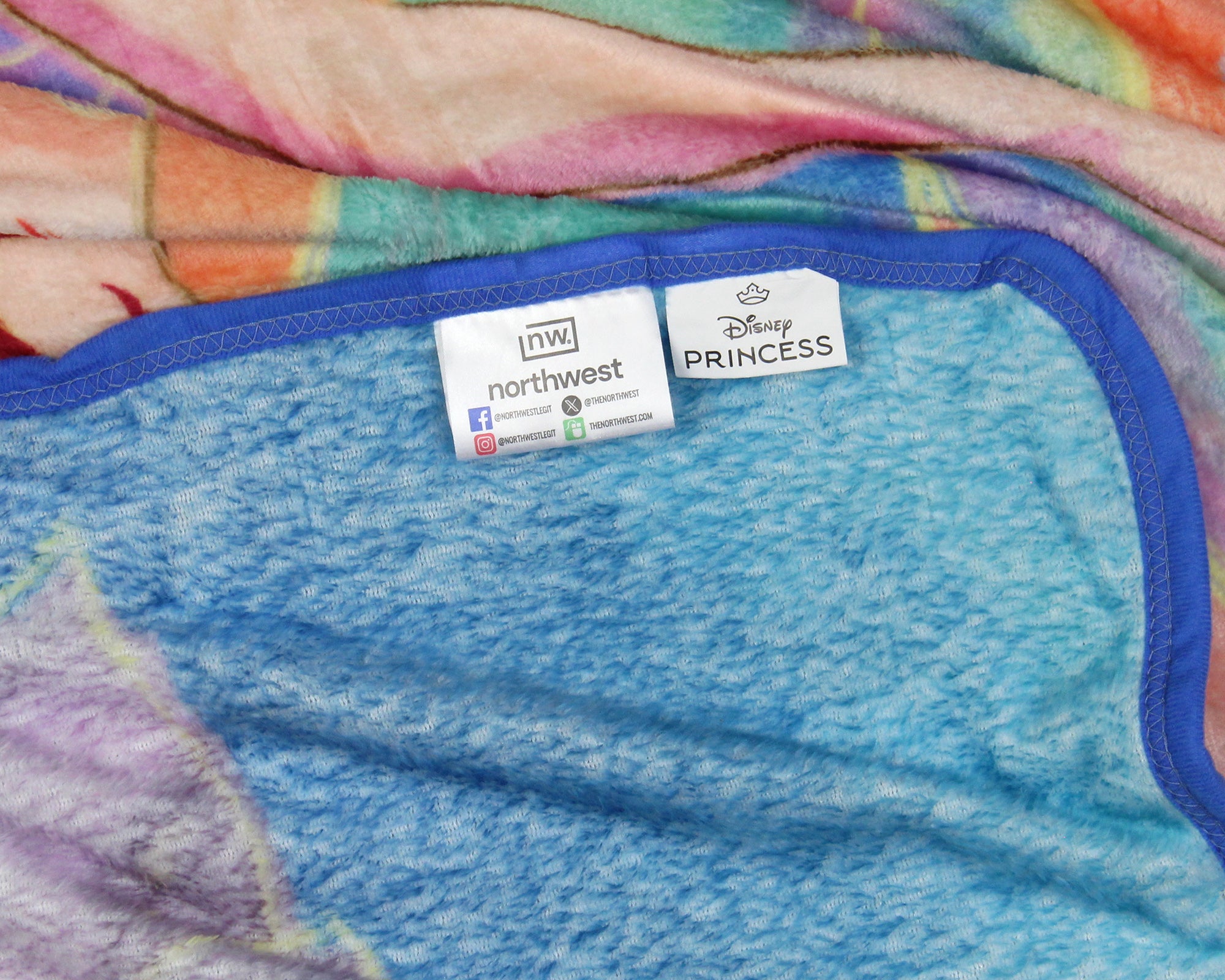 Disney The Little Mermaid Ariel Sunset Dreams Princess Throw Blanket 46" x 60"