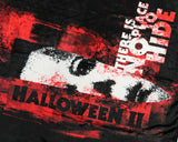 Halloween II No Place To Hide Throw Blanket 45" x 60" Soft Fleece Throw Blanket