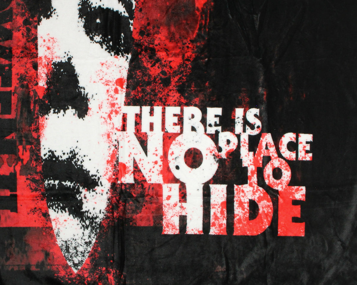 Halloween II No Place To Hide Throw Blanket 45" x 60" Soft Fleece Throw Blanket