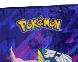 Pokemon Eevee Evolution Pikachu Throw Blanket 46"x60" Soft Fleece Throw Blanket