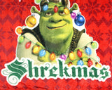 Shrek Merry Shrekmas Trio Throw Blanket 46" x 60" Soft Fleece Throw Blanket